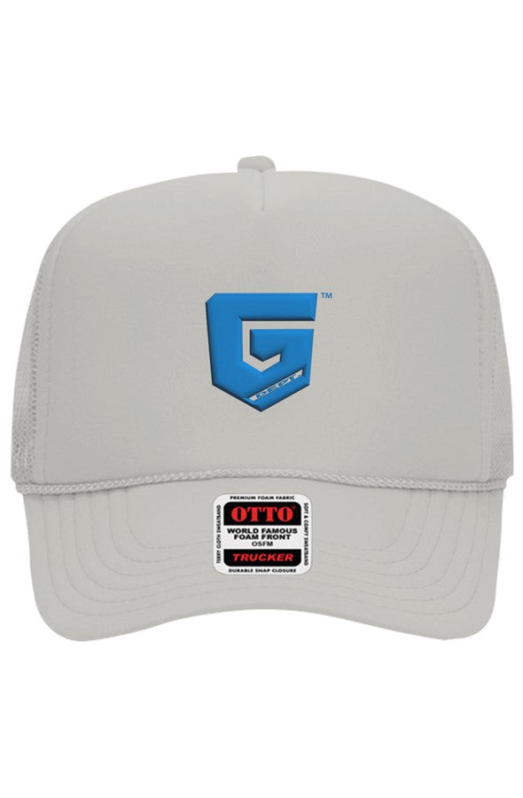 Ghetto Dept. Blue Shield 5 Panel Trucker Hat
