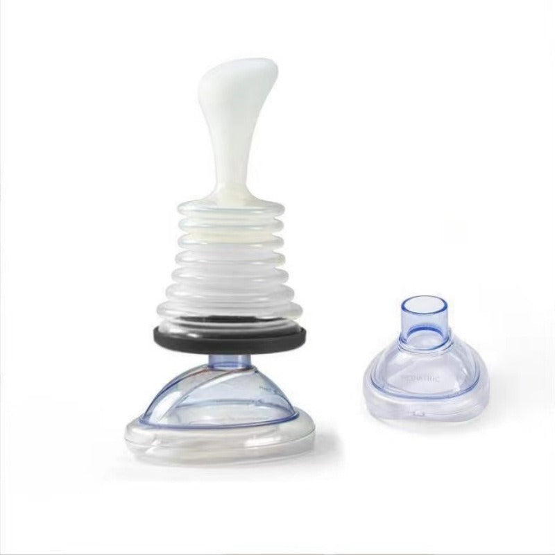 Respiratory Trainer – Suffocation First Aid Mask (Artificial Heart & Lung Choking Emergency Device)