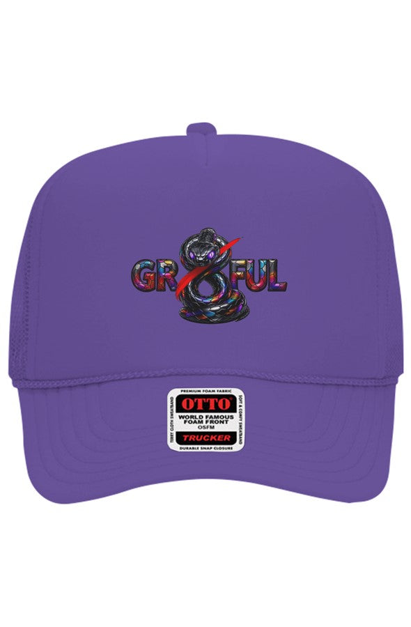 Gr8ful 5 Panel Trucker Hat