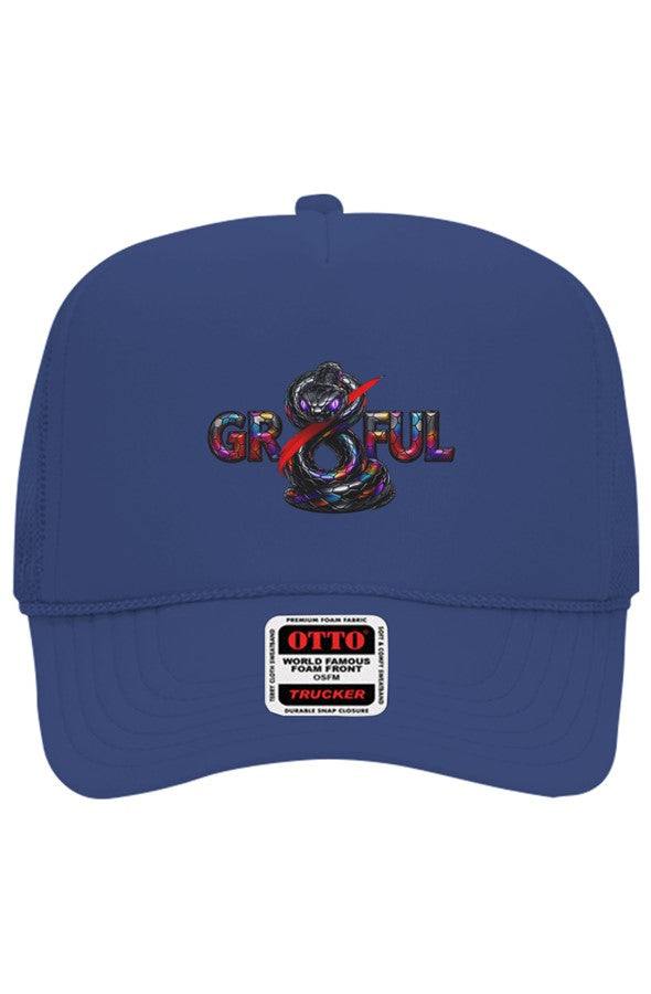 Gr8ful 5 Panel Trucker Hat