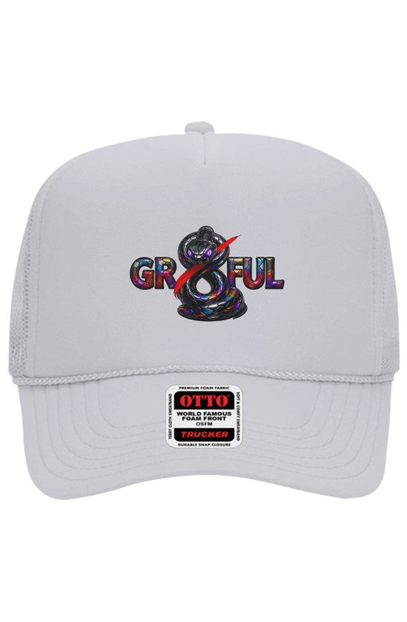 Gr8ful 5 Panel Trucker Hat