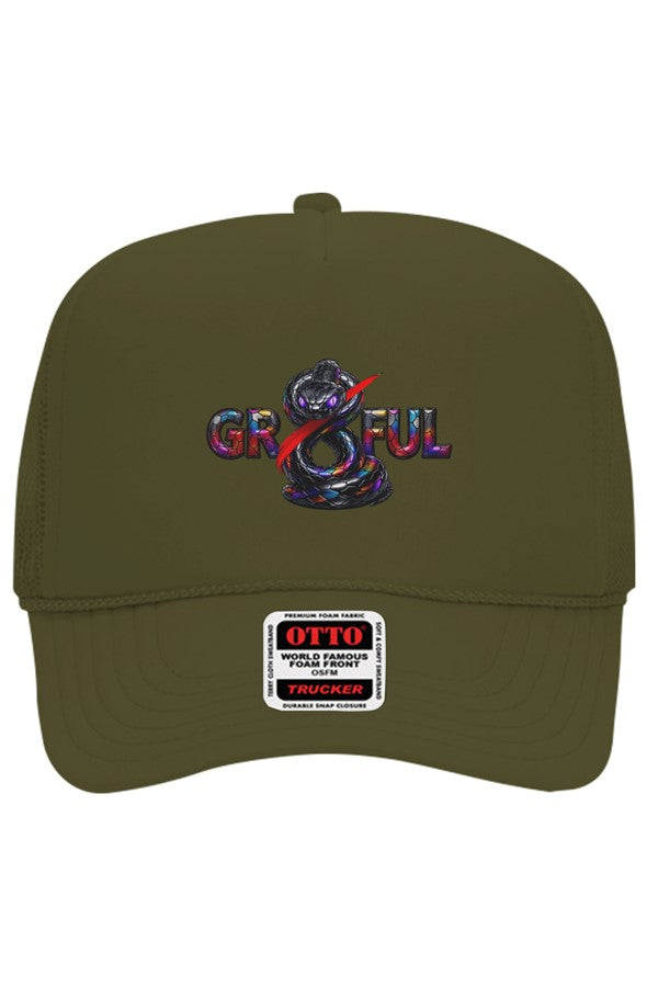 Gr8ful 5 Panel Trucker Hat