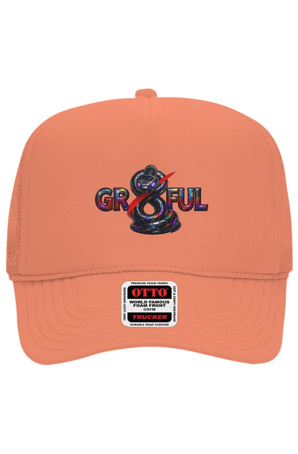 Gr8ful 5 Panel Trucker Hat