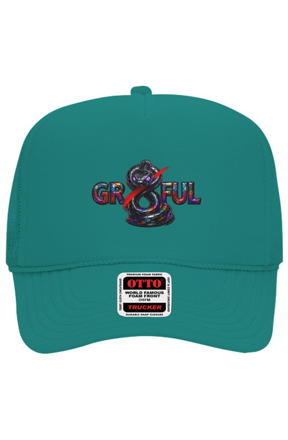 Gr8ful 5 Panel Trucker Hat