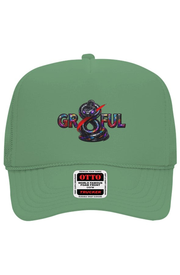 Gr8ful 5 Panel Trucker Hat