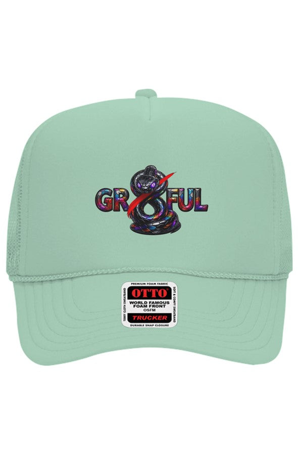 Gr8ful 5 Panel Trucker Hat