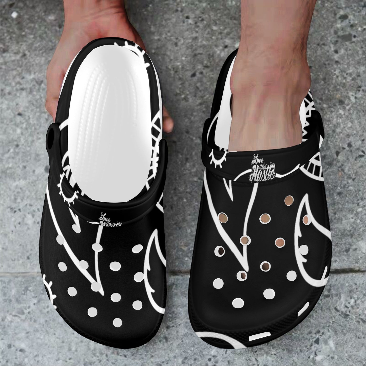 Love The Hustle Bandana Adults Clogs Collection