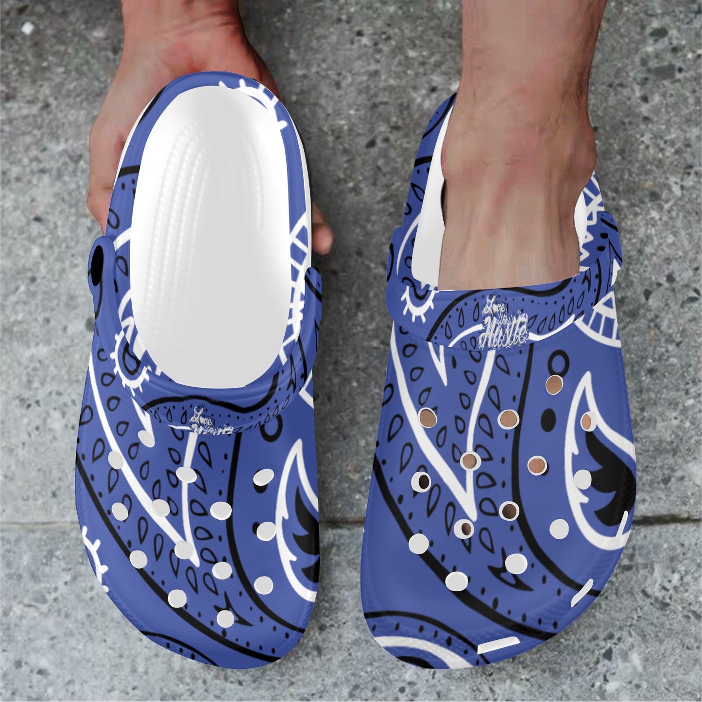 Love The Hustle Bandana Adults Clogs Collection