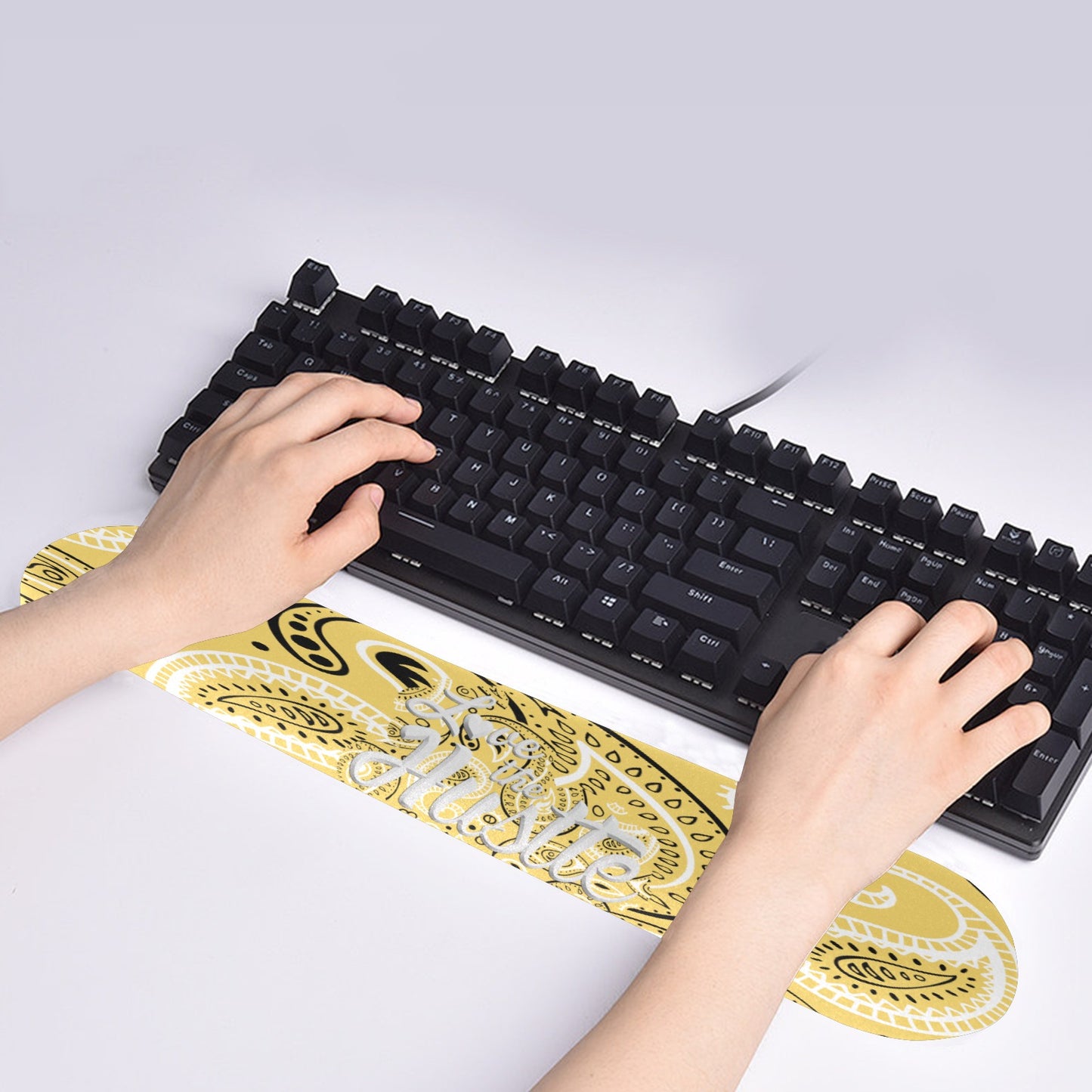 Love The Hustle Keyboard Hand Rest