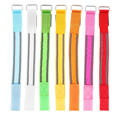 New Arm Warmer Belt Bike LED Armband LED Safety Sports Reflective Belt Strap Snap Wrap Arm Band Armband Hot