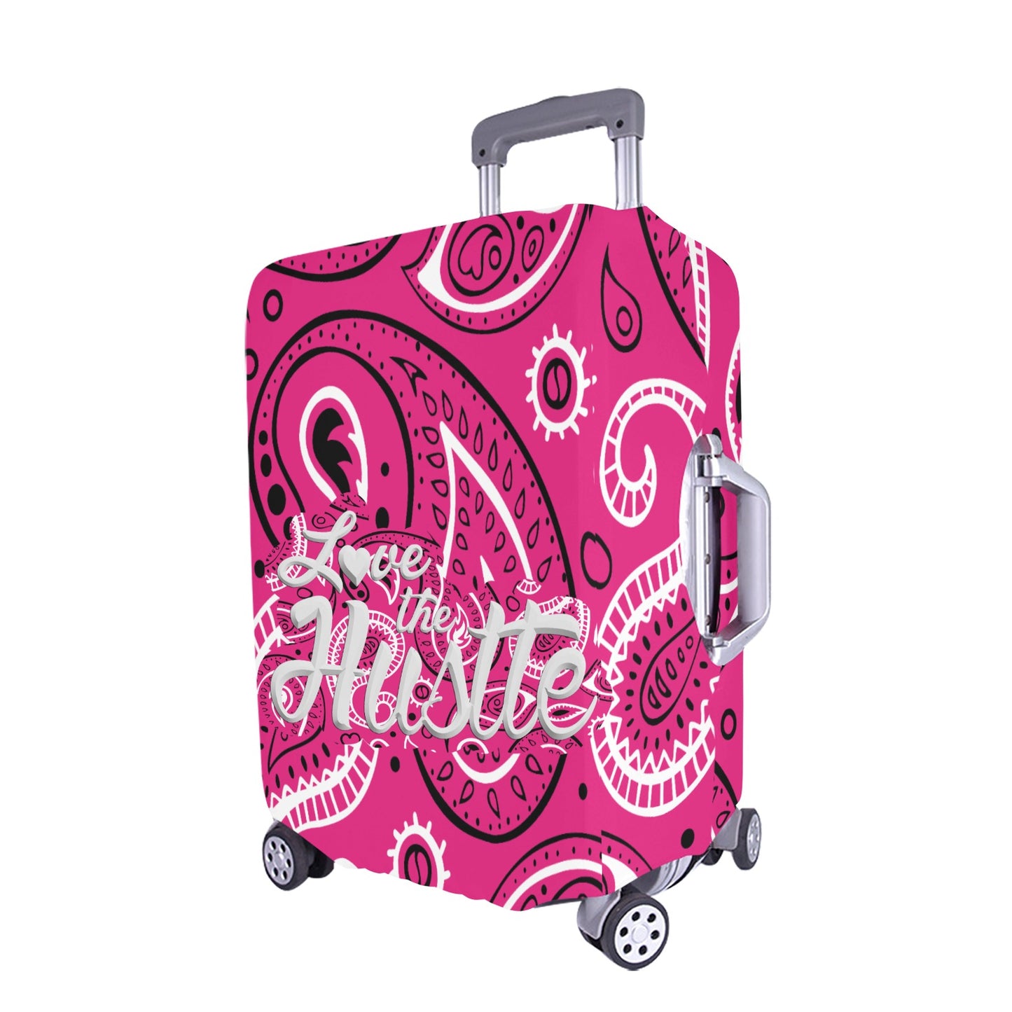 Love The Hustle™ Bandana Luggage Cover Collection (Extra Large – 28"–30")