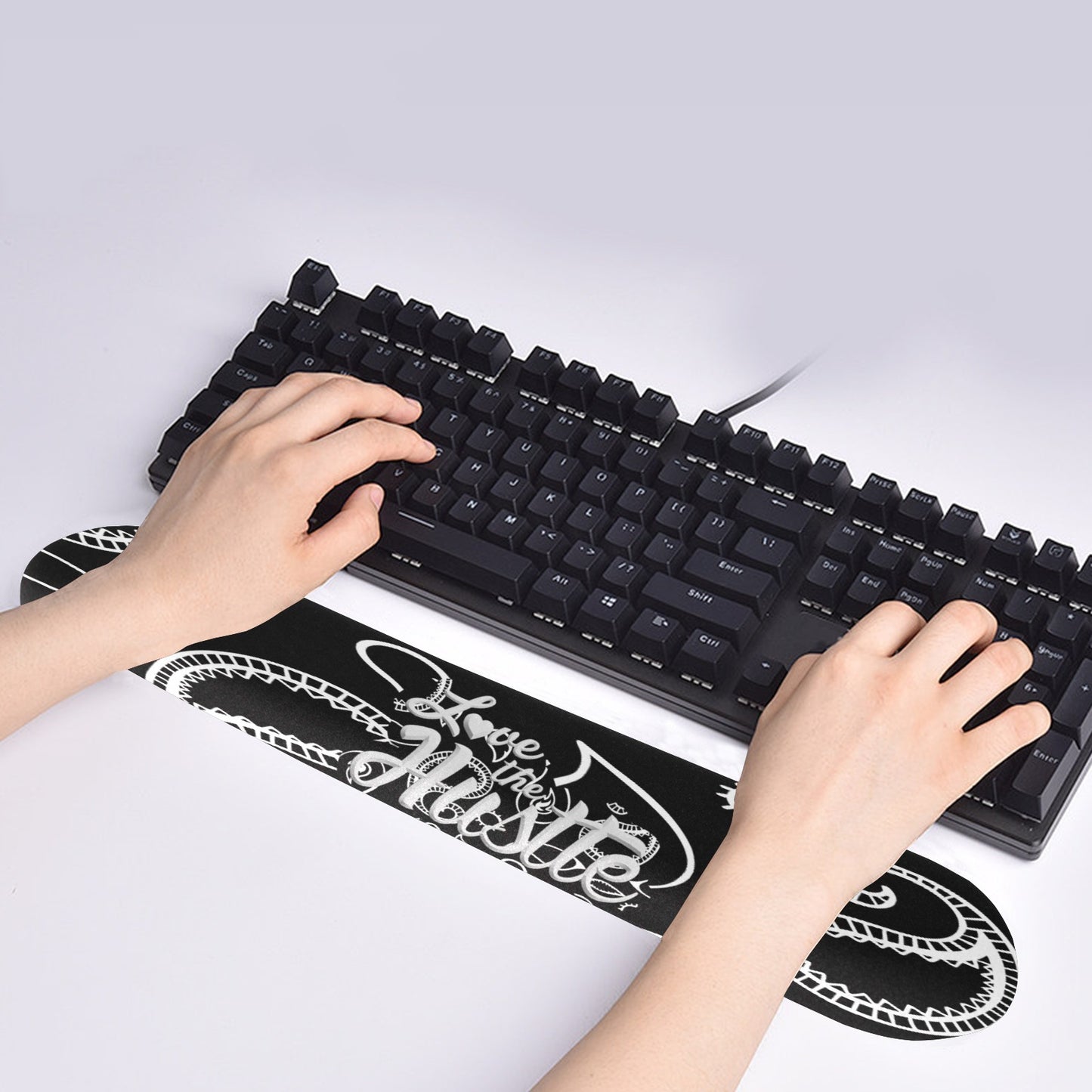 Love The Hustle Keyboard Hand Rest