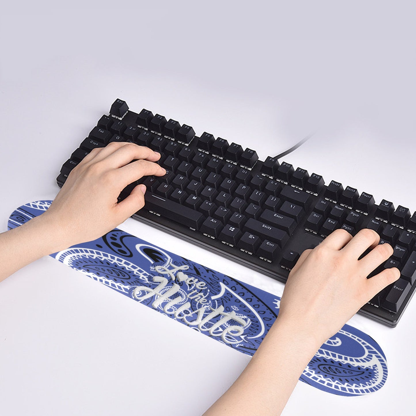 Love The Hustle Keyboard Hand Rest