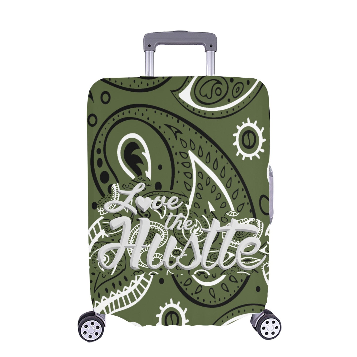 Love The Hustle™ Bandana Luggage Cover Collection (Extra Large – 28"–30")
