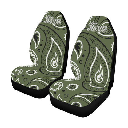 Love The Hustle Car Seat Cover Airbag Compatible(Set of 2)