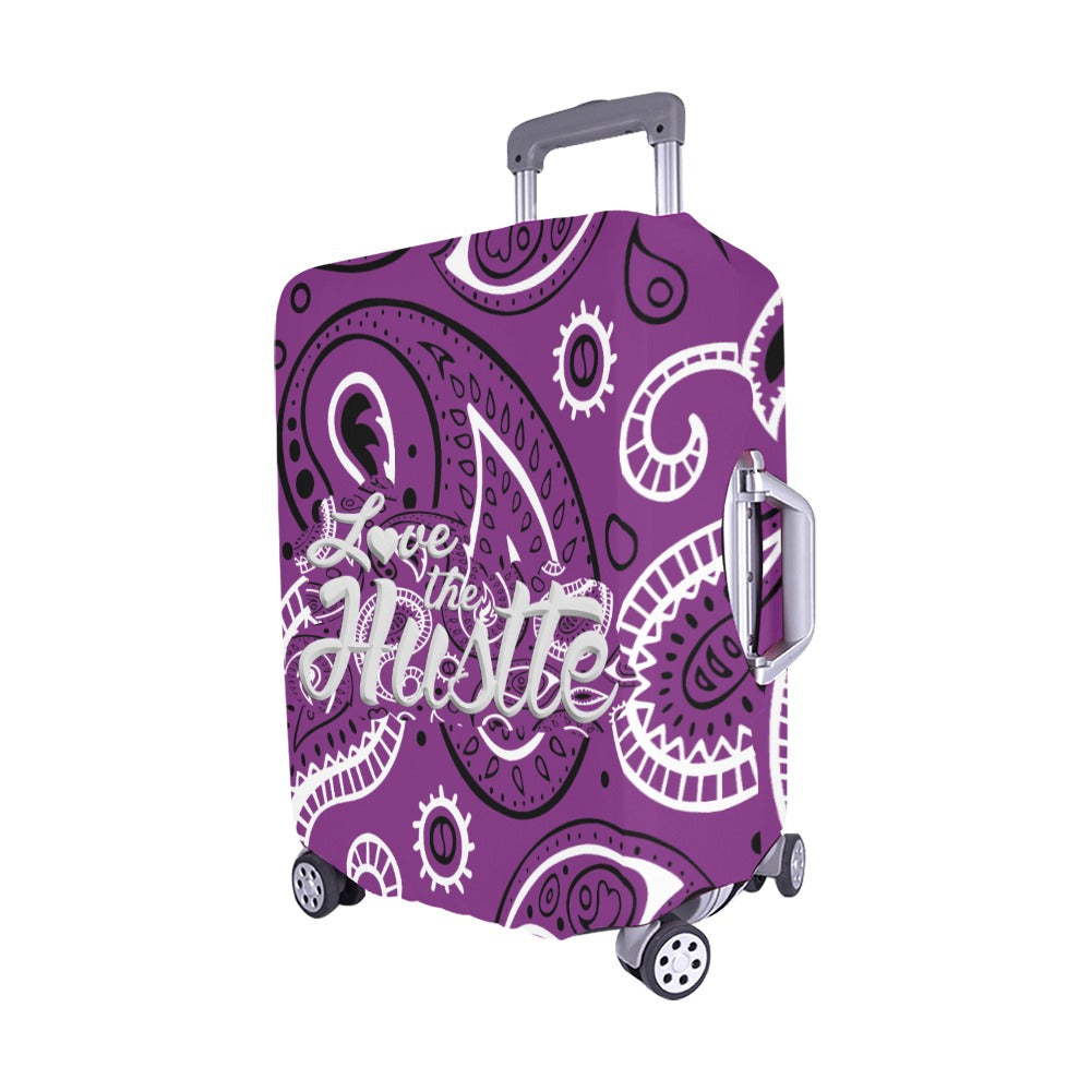 Love The Hustle™ Bandana Luggage Cover Collection (Medium – 22"–25")