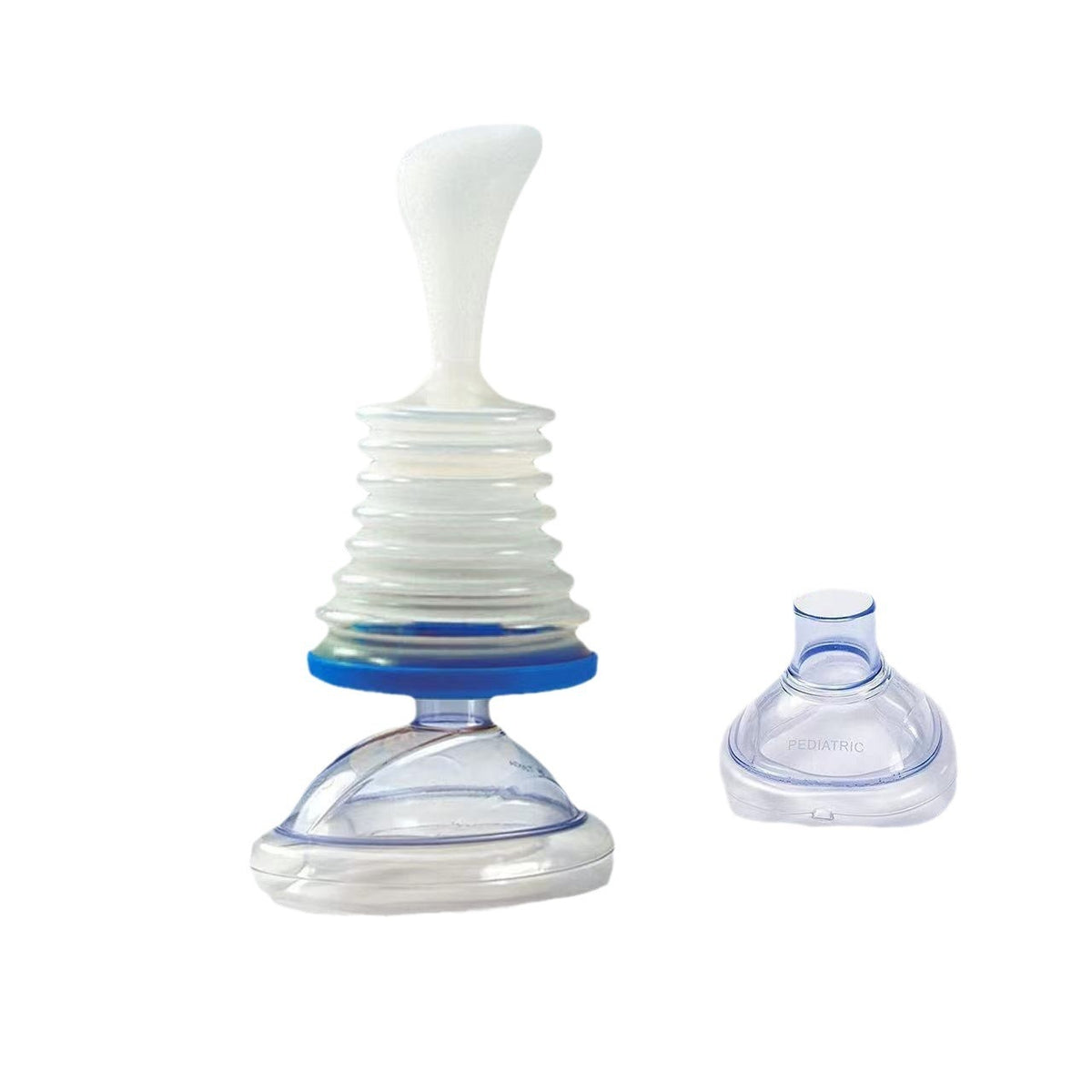 Respiratory Trainer – Suffocation First Aid Mask (Artificial Heart & Lung Choking Emergency Device)