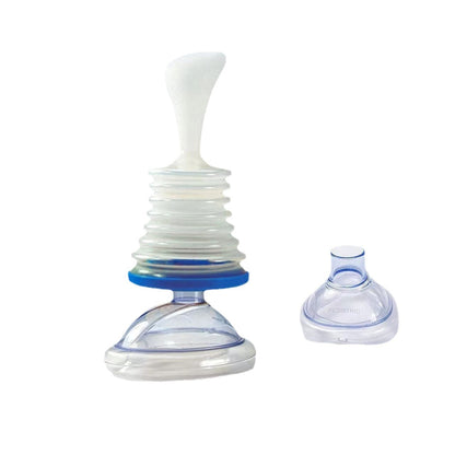 Respiratory Trainer – Suffocation First Aid Mask (Artificial Heart & Lung Choking Emergency Device)