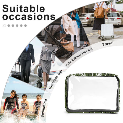 Love The Hustle™ Bandana Transparent Storage Bag – Five in One Collection