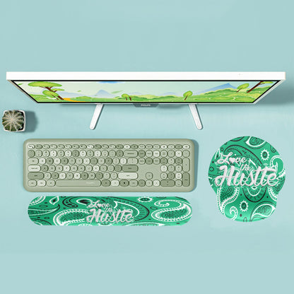 Love The Hustle Mouse Pad and Hand Rest Set