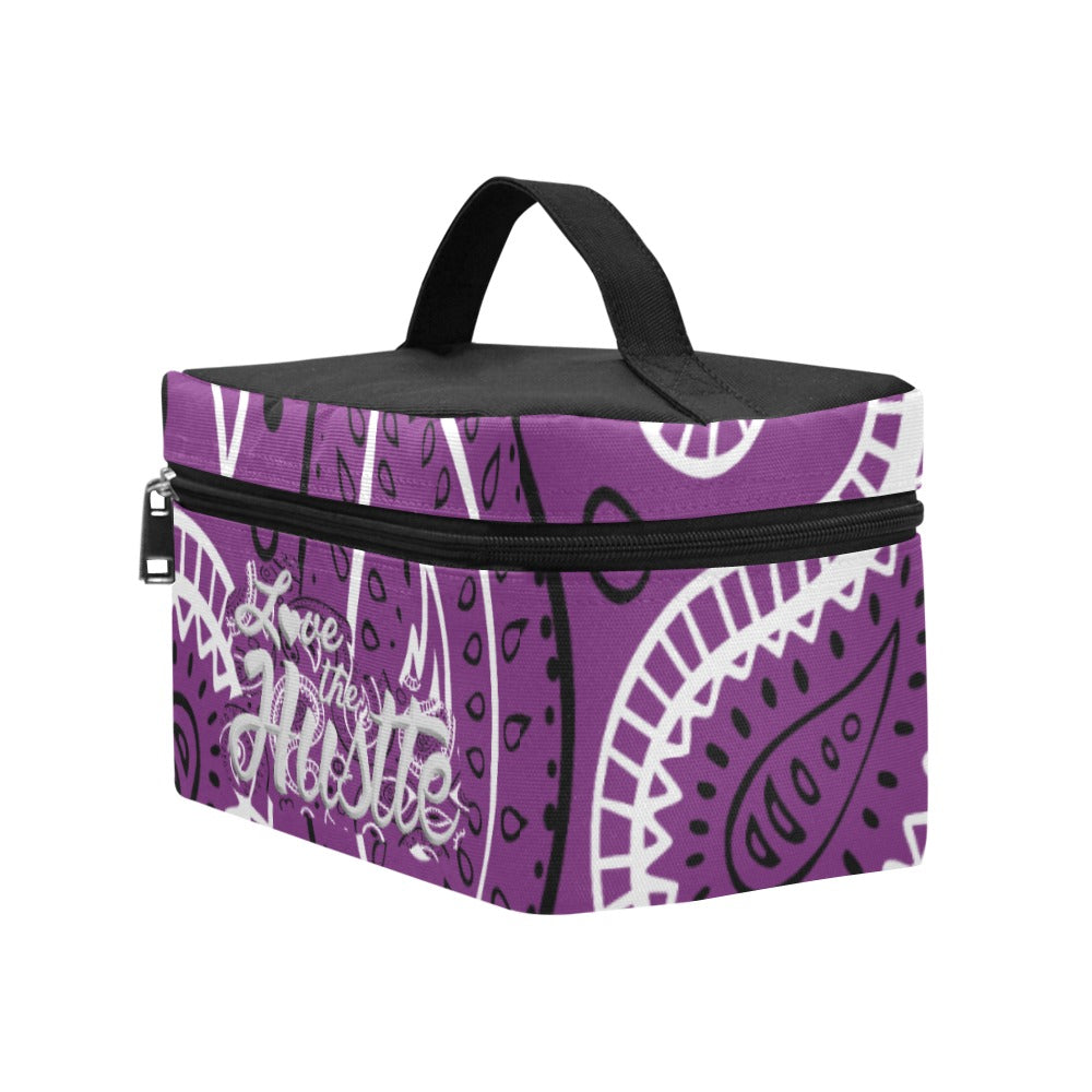 Love The Hustle™ Bandana Cosmetic Bag (Model 1658 – Large)