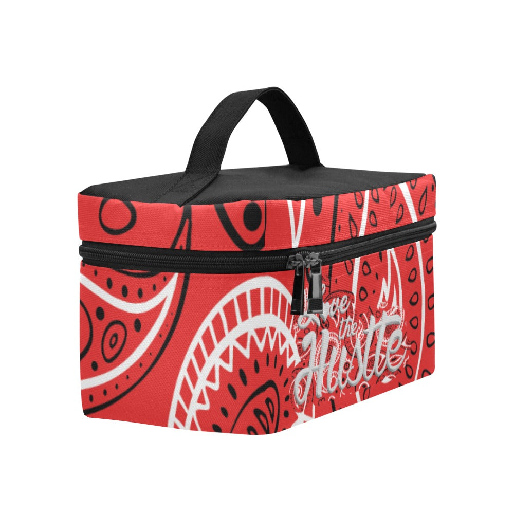 Love The Hustle™ Bandana Cosmetic Bag (Model 1658 – Large)