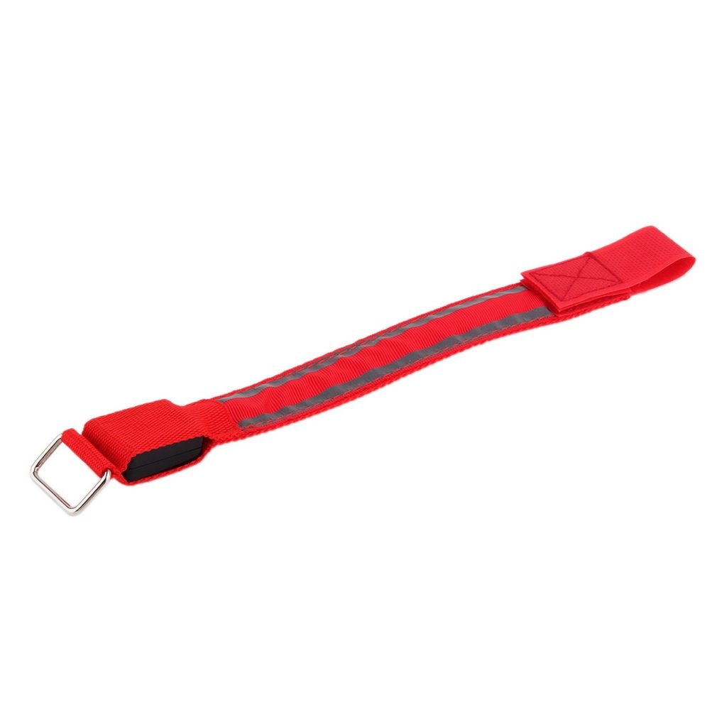 New Arm Warmer Belt Bike LED Armband LED Safety Sports Reflective Belt Strap Snap Wrap Arm Band Armband Hot