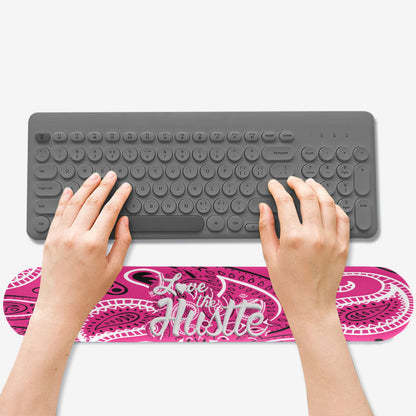 Love The Hustle Keyboard Hand Rest