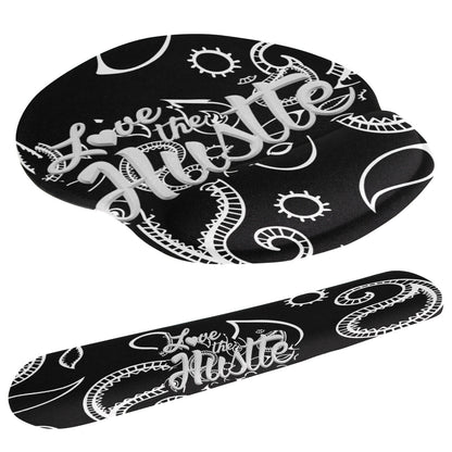 Love The Hustle Mouse Pad and Hand Rest Set