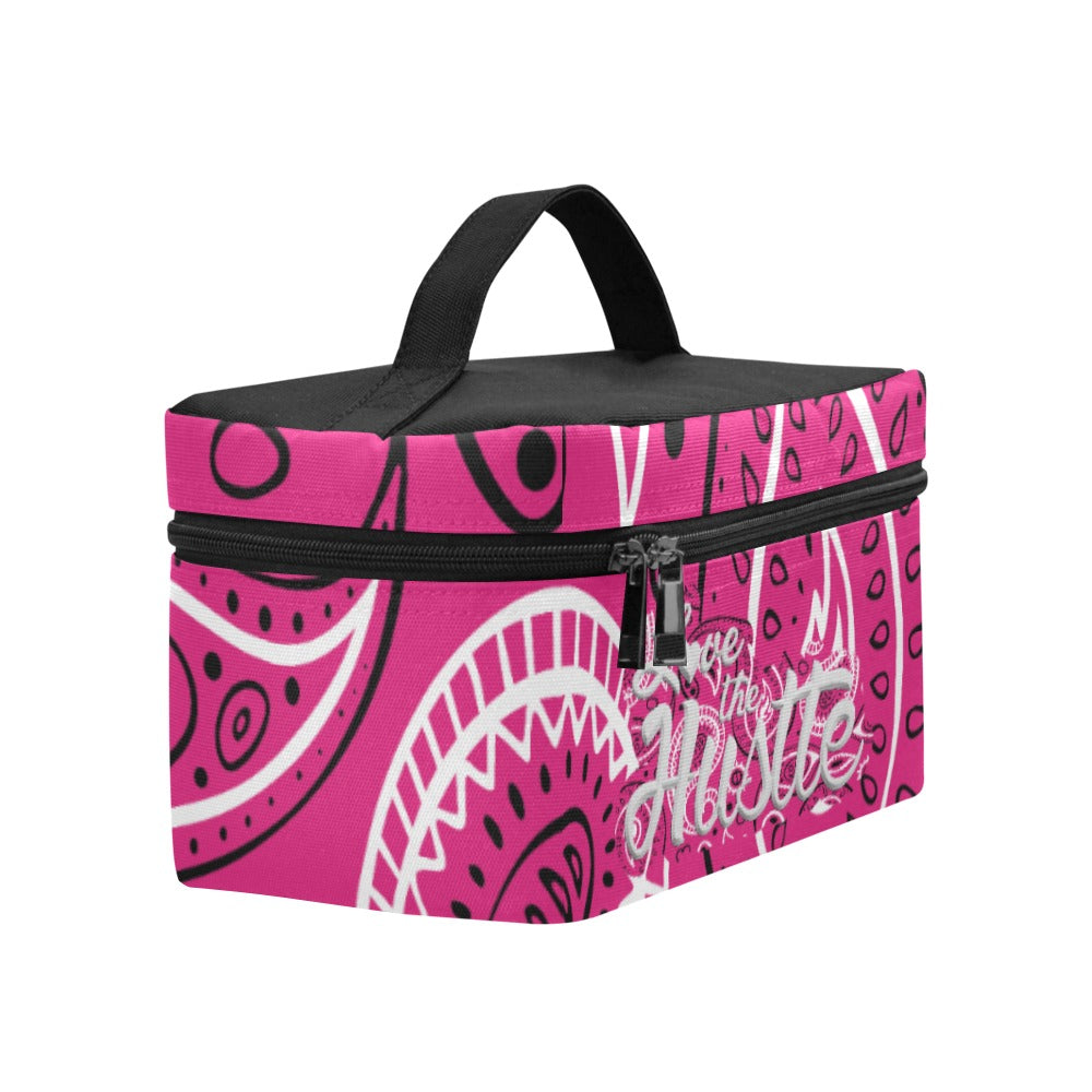 Love The Hustle™ Bandana Cosmetic Bag (Model 1658 – Large)
