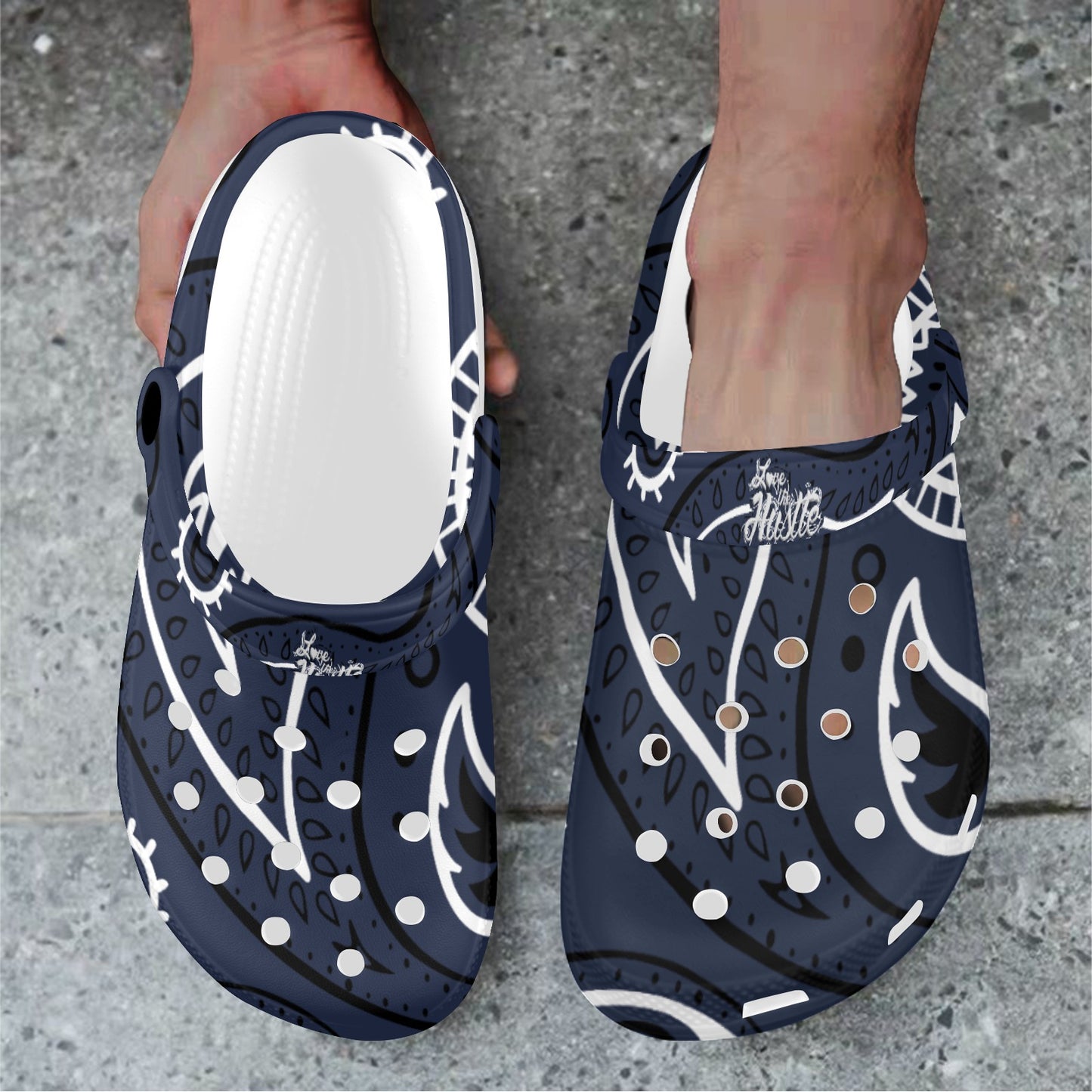 Love The Hustle Bandana Adults Clogs Collection