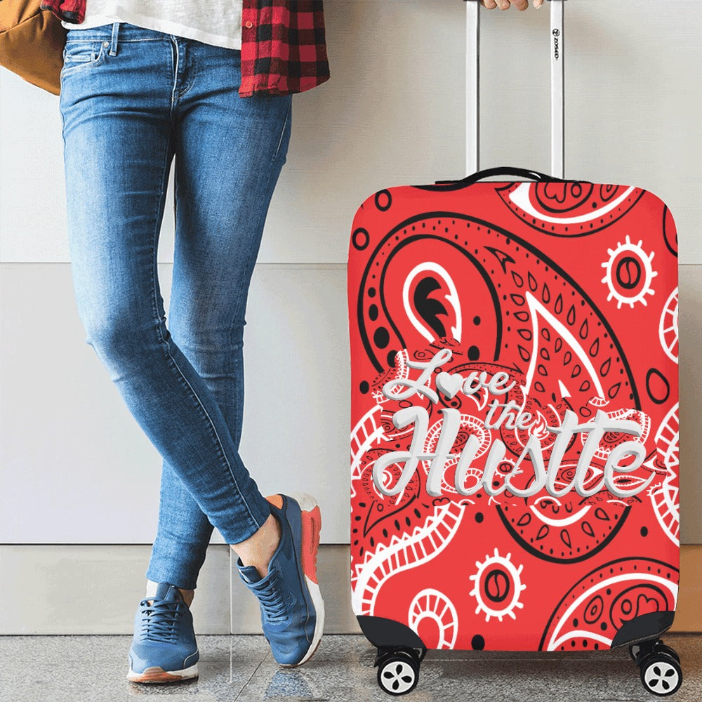 Love The Hustle™ Bandana Luggage Cover Collection (Medium – 22"–25")