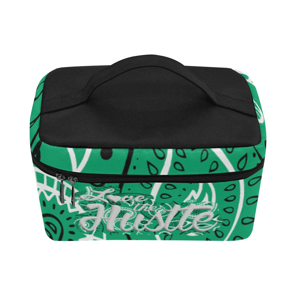 Love The Hustle™ Bandana Cosmetic Bag (Model 1658 – Large)