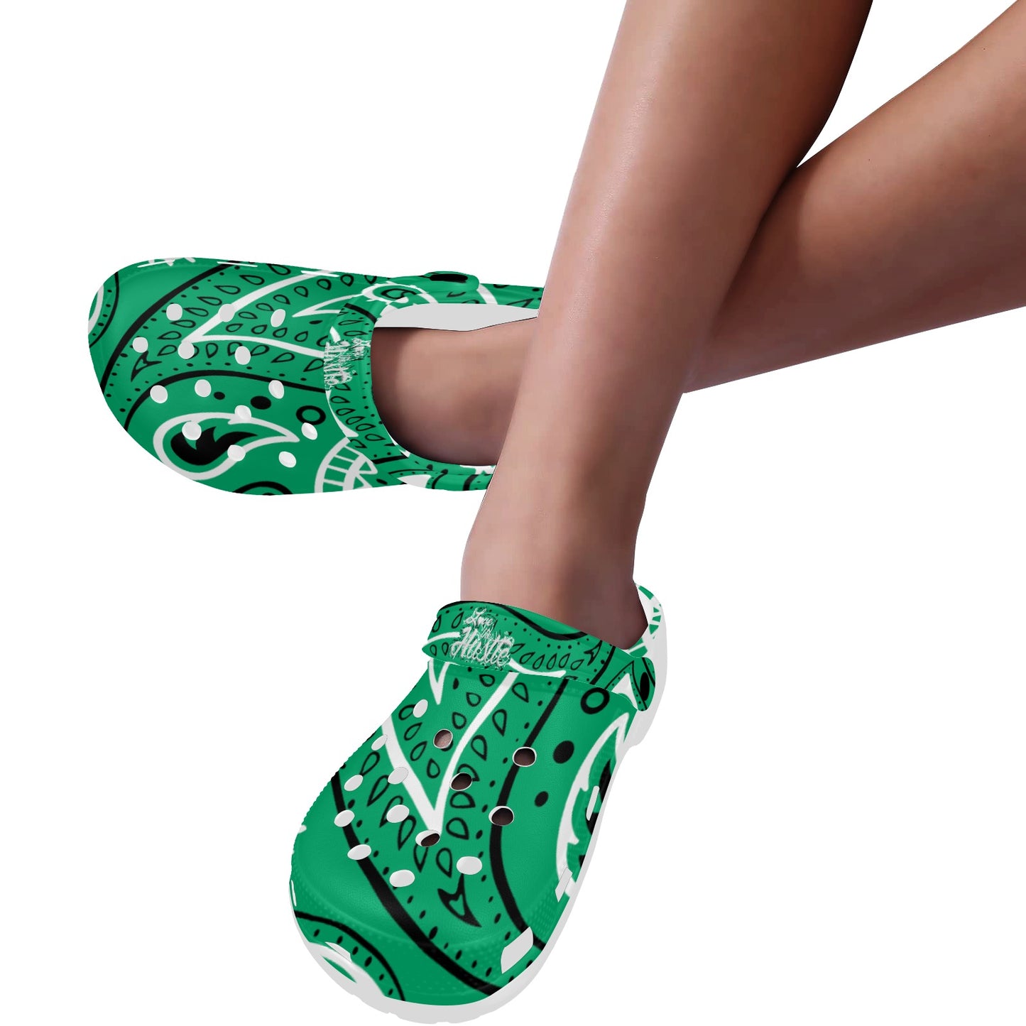 Love The Hustle Bandana Adults Clogs Collection