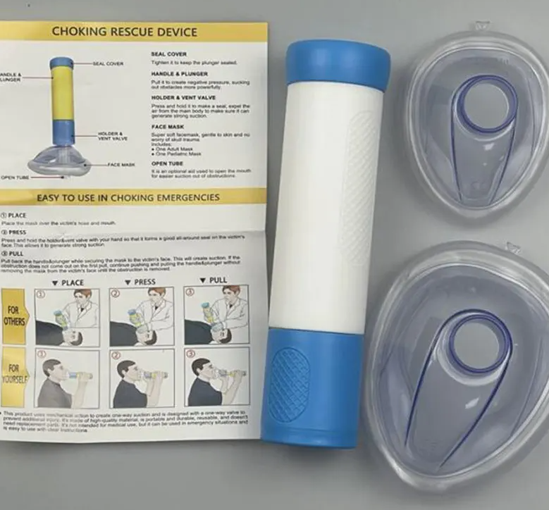 New Upgrade Portable Anti-Choking Device – Life-Saving Suction Vac