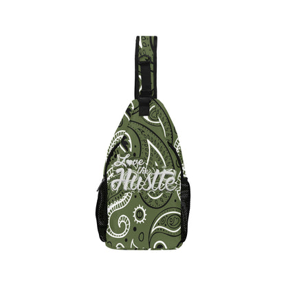 Love The Hustle™ Men's Casual Chest Bag Bandana Collection