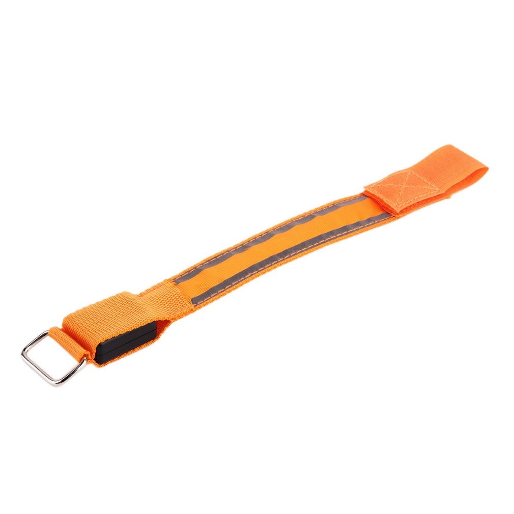 New Arm Warmer Belt Bike LED Armband LED Safety Sports Reflective Belt Strap Snap Wrap Arm Band Armband Hot