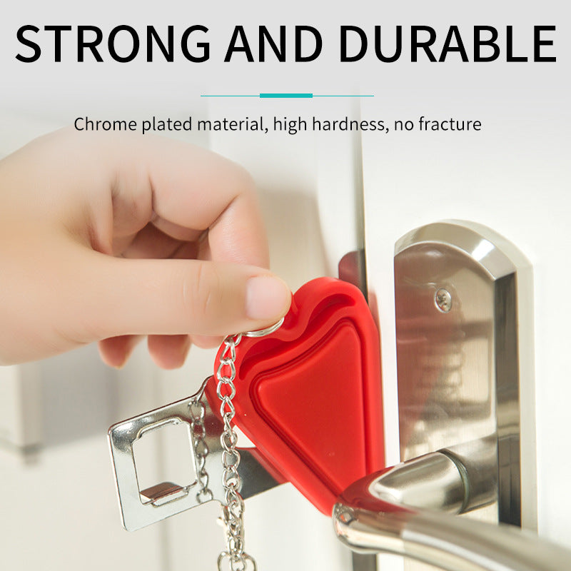 Travel Anti-Theft Door Block – Portable Top Door Lock