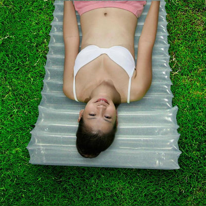 Singleplayer Tube Air Emergency Inflatable Mattress – Outdoor Camping Mat