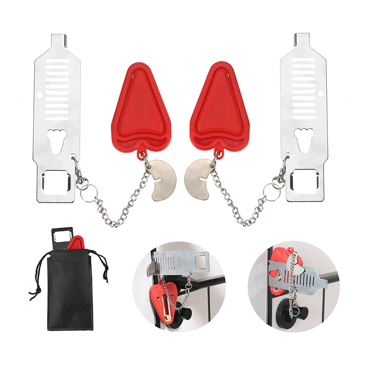 Travel Anti-Theft Door Block – Portable Top Door Lock