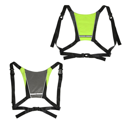 Cycling LED Signal Vest Bike Safety Wireless Turn Signal Light Riding Running Lighting Vest Safety Reflective Warning Vests