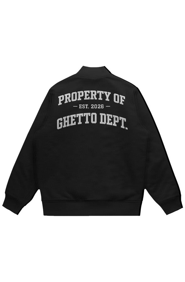 Ghetto Dept. Felt Bomber Jacket