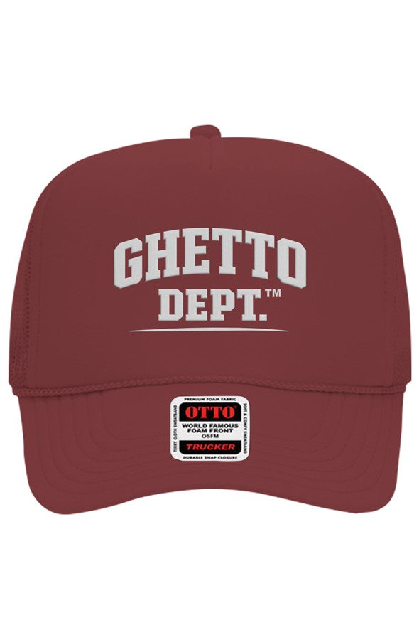 Ghetto Dept. 5 Panel Trucker Hat