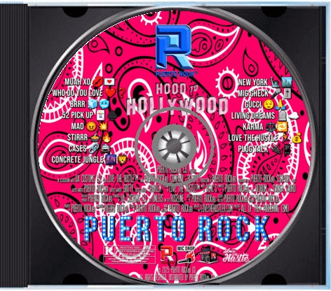 Puerto Rock® Hood To Hollywood LP - CD