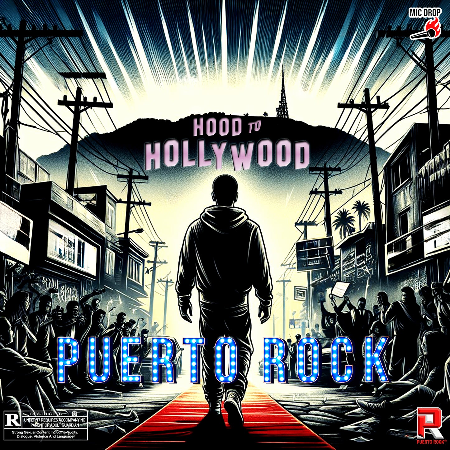 Puerto Rock® Hood To Hollywood LP - CD
