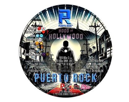 Puerto Rock® Hood To Hollywood LP - 12" Vinyl