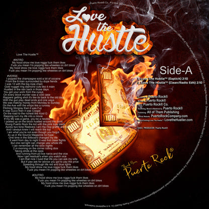 Puerto Rock Love The Hustle 12-inch Vinyl Record