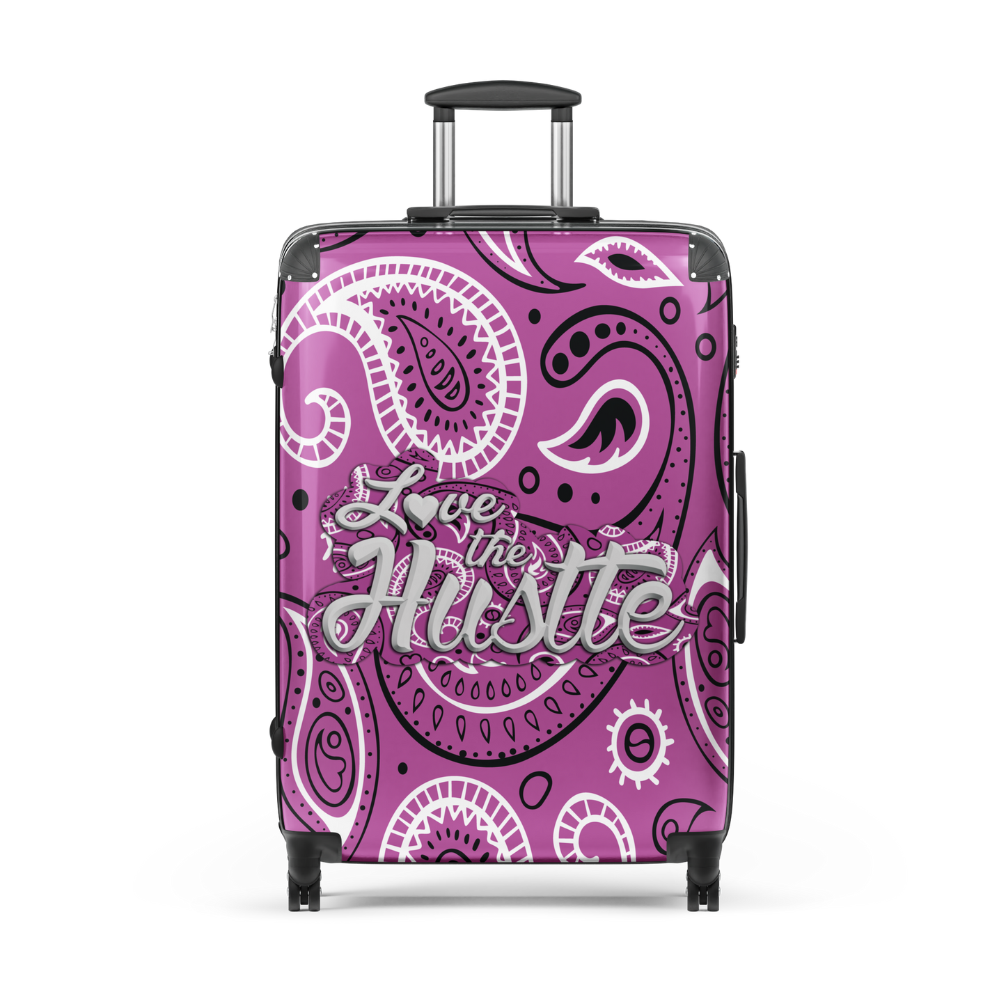 Love The Hustle Bandana Hard-Shell Large Suitcase Collection