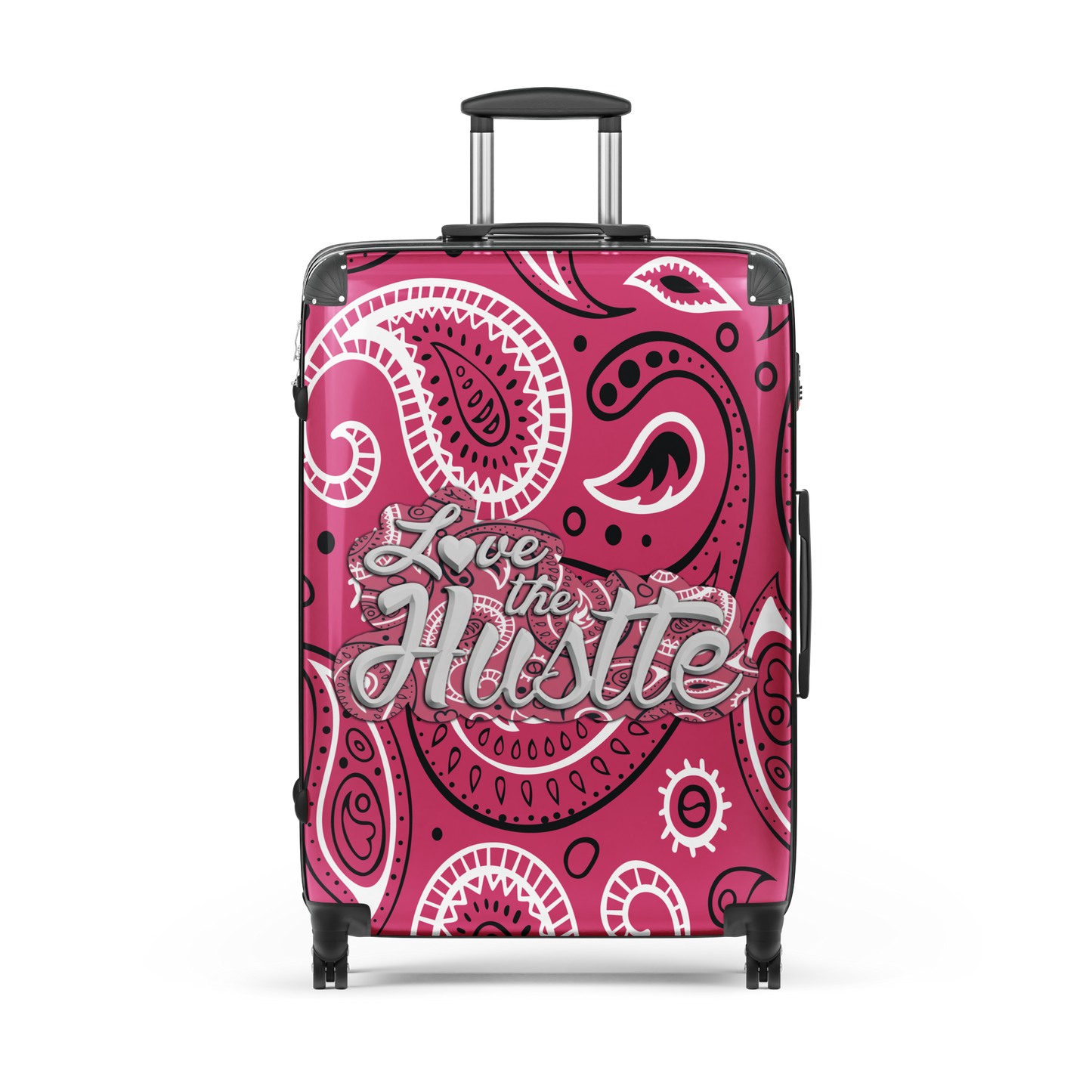 Love The Hustle Bandana Hard-Shell Large Suitcase Collection