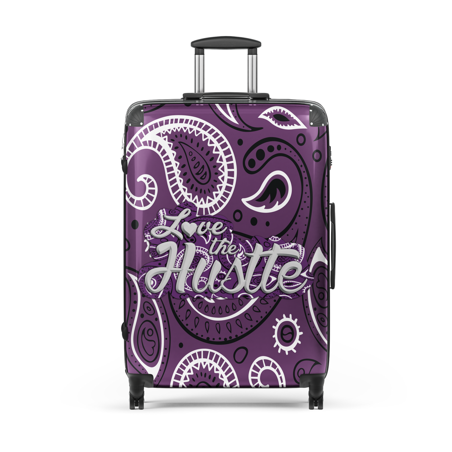 Love The Hustle Bandana Hard-Shell Large Suitcase Collection